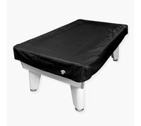 Jonny 8 Ball 6ft Fitted Vinyl Snooker Pool Table Cover - For 6 Foot Tables - Black - Protects Against Sunlight, Spills & Dust