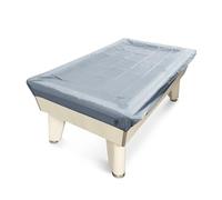 Jonny 8 Ball 7ft Fitted Nylon Snooker Pool Table Cover - For 7 Foot Tables (Silver)