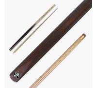 Jonny 8 Ball Challenger 57 Inch 2 Piece Centre Joint English Pool Cue with 8mm Pro Leather Tip (Ziricote Dark)