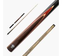 Jonny 8 Ball Classic Range 57 Inch ¾ Jointed English Pool Cue with 8.5mm Tip + Mini Butt Extension (Devil)