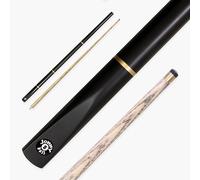 Jonny 8 Ball COMBI Adjustable 5 Piece Ash Snooker Pool Cue - 9mm Tip Elk Master (Black)