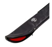 Jonny 8 Ball Heavy Duty Vinyl Soft Snooker or Pool Cue Case for 2 Piece Centre Jointed Cues