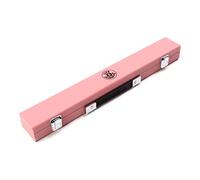 Jonny 8 Ball SHORT 20 Inch Kids Snooker Pool Cue Case for 2 Piece Centre Joint 36 Inch Junior Cues (Pink)