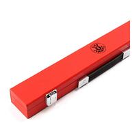 Jonny 8 Ball Short 20Inch Kids Cue Case for 2pc 36Inch Junior Cues - RED