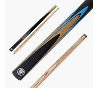 Jonny 8 Ball VANQUISH 48 Inch 2 Piece Centre Joint Junior Kids Snooker Pool Cue 10mm Tip (Blue)
