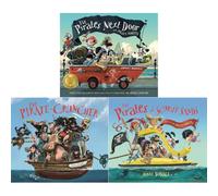 Jonny Duddle Pirate Adventures Collection: The Pirates Next Door, The Pirate Cruncher & The Pirates of Scurvy Sands - Three Swashbuckling Tales (3-Book Set)
