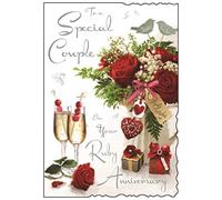 Jonny Javelin 40th Anniversary Card - Special Couple Ruby Anniversary