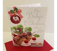 Jonny Javelin Baby's 1st Christmas Card