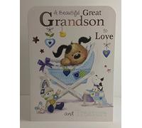 Jonny Javelin Beautiful Great Grandson To Love And Treasure Card