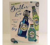 Jonny Javelin Brother in Law Happy Birthday Card - Beer
