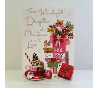 Jonny Javelin Wonderful Daughter Love At Christmas Card Hot Chocolate Presents