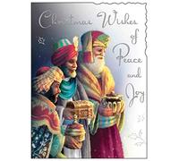 Jonny Javelin Christmas Wishes Peace And Joy Card Three Wise Men