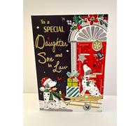 Jonny Javelin Daughter And Son In Law Merry Christmas Card Dalmatians