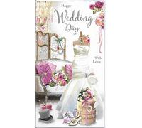 Jonny Javelin Dress Happy Wedding Day Card