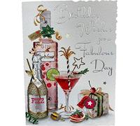 Jonny Javelin Female Birthday Wishes for A Fabulous Day Card - Gin Cocktails Present