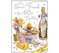 Jonny Javelin Friend 60TH Female Birthday Card