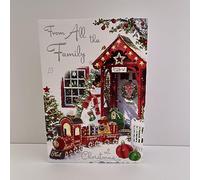 Jonny Javelin From All The Family At Christmas Card Santa Train