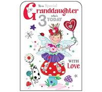 Granddaughter 3rd Birthday Card