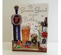 Jonny Javelin Male Someone Special Birthday Card - Beer Pump Ice Bucket