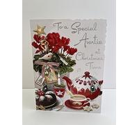 Jonny Javelin Special Auntie At Christmas Time Card