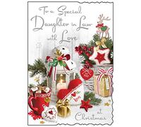 Jonny Javelin Special Daughter In Law Love At Christmas Card Lantern