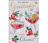 Jonny Javelin Special Granddaughter Christmas Card