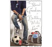 Jonny Javelin Special Grandson Birthday Card