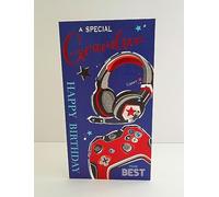 Jonny Javelin Special Grandson Happy Birthday Card