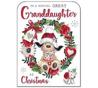 Jonny Javelin Special Great Granddaughter Christmas Card