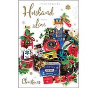 Jonny Javelin Special Husband At Christmas Card Nutcracker Hamper