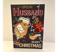 Jonny Javelin Special Husband Merry Christmas Card