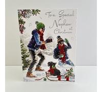 Jonny Javelin Special Nephew Christmas Card