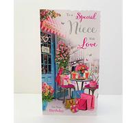Jonny Javelin Special Niece with Love Birthday Card - Patisserie