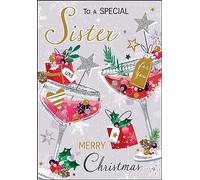 Jonny Javelin Special Sister Christmas Card