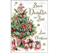 Jonny Javelin Special Son And Daughter In Law With Love Christmas Card