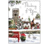 Jonny Javelin Thinking Of You Christmas Card Duck Pond