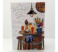 Jonny Javelin to A Wonderful Son Birthday Wishes Card - Beer Barrel