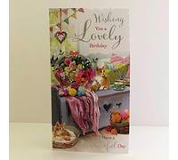 Jonny Javelin Wishing You A Lovely Birthday Card - Ginger Cat's Flowers