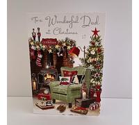 Jonny Javelin Wonderful Dad Love At Christmas Card