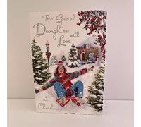 Jonny Javelin Wonderful Daughter Love At Christmas Card Sledging
