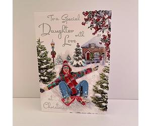 Jonny Javelin Wonderful Daughter Love At Christmas Card Sledging