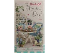 Jonny Javelin Wonderful Mum & Dad Anniversary Card