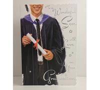 Jonny Javelin Wonderful Son On Your Graduation Card