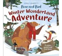 Jonny Lambert 's Bear & Bird Winter Wonderland Adventure Hardback in White Jonny Lambert White
