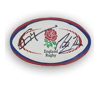 Exclusive Memorabilia Jonny Wilkinson And Martin Johnson Signed England Rugby Ball