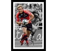 Jonny Wilkinson - Toulon Autograph Signed & Framed Photo Display 1