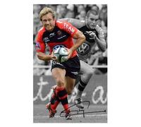Jonny WIlkinson - Toulon Autographed Signed A4 Photo Print