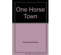 Jono Manson - One Horse Town