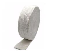 Jonoisax Ceramic Fiber Fire Retardant Webbing - 1m Anti-high Temperature 2400 F Fireproof Material Belt Band Ribbon,Tape.Pipe Insulatio,1000 * 80 * 3mm