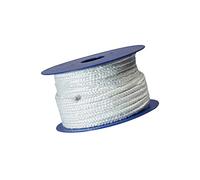 Jonoisax Ceramic Fiber Rope Seal Gasket - Square Braided 10 x 10Mm, High Temperature Gasket Seal for Boiler Furnace Oven Kiln Casting,10M
